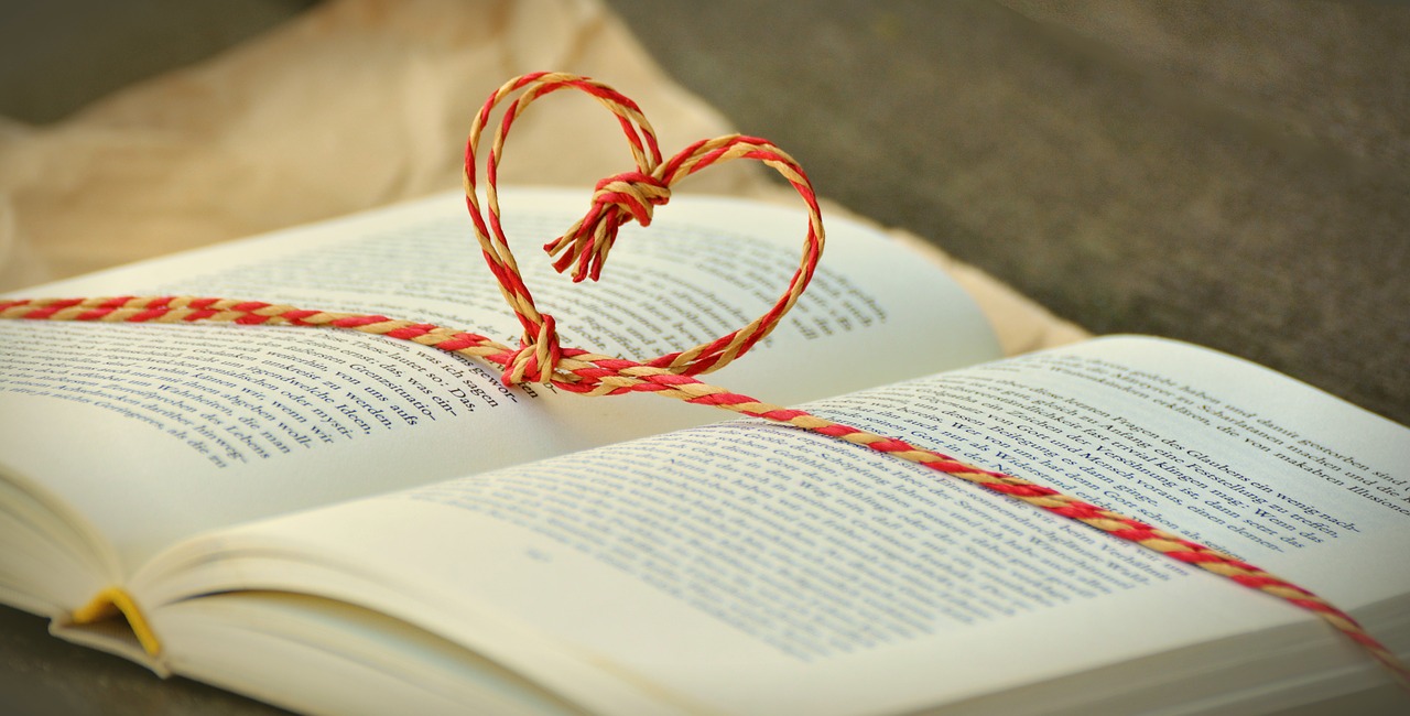 book, book gift, by heart